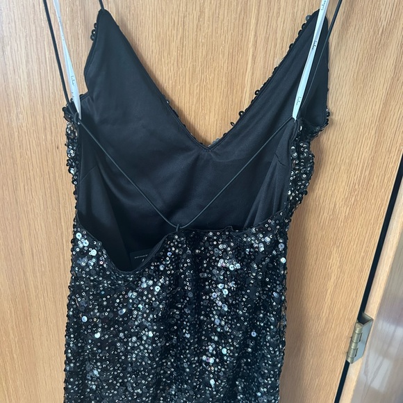 BRAND NEW WITH TAGS Black Lulu’s sparkly dress!!! - Picture 7 of 7